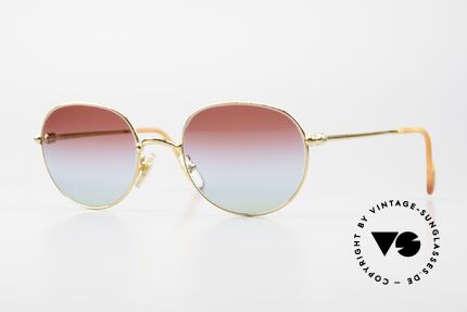 Cartier Antares - M Runde 90er Luxus Sonnenbrille Details