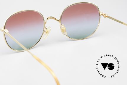 Cartier Antares - M Runde 90er Luxus Sonnenbrille, KEINE RETRObrille; 1997er Original mit orig. Verpackung, Passend für Herren und Damen