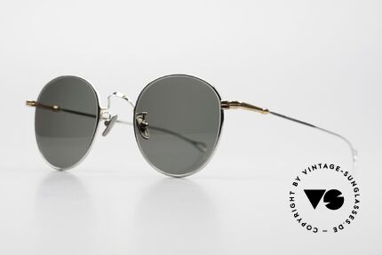 Lunor V 111 Herren Panto Sonnenbrille, Modell V111: sehr elegante Herren Panto-Fassung, Passend für Herren