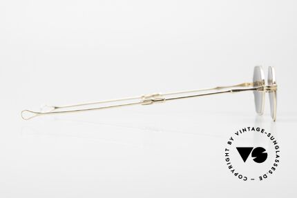 Lunor I 11 Telescopic Gold Plated Luxus Fassung, eine kostbare Lunor Brille, die es nirgendwo mehr gibt, Passend für Herren und Damen