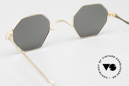 Lunor I 11 Telescopic Gold Plated Luxus Fassung, Größe: extra small, Passend für Herren und Damen