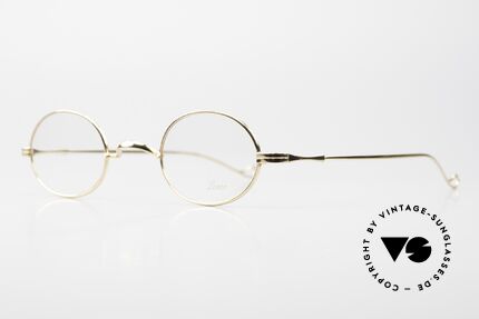 Lunor II 10 Ovale Brille Gelbgold GP, kleine Brille in Gr. 43/26; für große Stärken geeignet, Passend für Herren und Damen Lunor II 10 Ovale Brille Gelbgold GP, kleine Brille in Gr. 43/26; für große Stärken geeignet, Passend für Herren und Damen