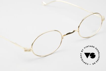Lunor II 10 Ovale Brille Gelbgold GP, altes, ungetragenes LUNOR Original mit dem W-Steg, Passend für Herren und Damen Lunor II 10 Ovale Brille Gelbgold GP, altes, ungetragenes LUNOR Original mit dem W-Steg, Passend für Herren und Damen