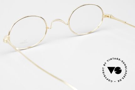 Lunor II 10 Ovale Brille Gelbgold GP, Größe: small, Passend für Herren und Damen Lunor II 10 Ovale Brille Gelbgold GP, Größe: small, Passend für Herren und Damen
