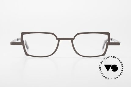 Theo Belgium Transform Rare Vintagebrille Damen, die Gläser sind hier sehr originell eingefasst!, Passend für Damen