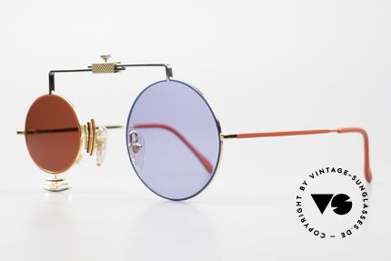 Casanova MTC 5 Außergewöhliche Brille, MTC steht für "Metalmeccanici" = "Metallarbeiter", Passend für Herren und Damen