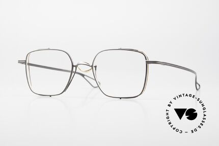 DITA Lineto Herrenbrille Eckig Titan Details