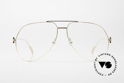 Brillen Cartier Premiere De Cartier Herrenbrille Pilot Vergoldet