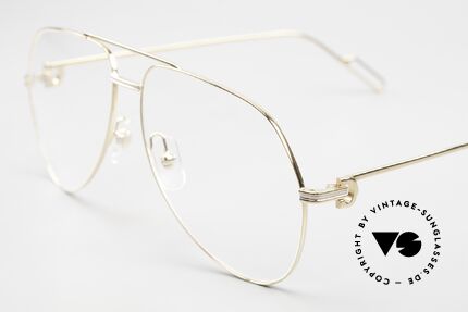 Cartier Première De Cartier Herrenbrille Pilot Vergoldet, neues Original der 'Première De Cartier' Serie, Passend für Herren