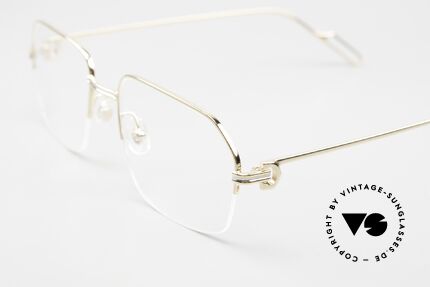 Cartier Première De Cartier Halb Rahmenlose Brille Men, neues Original der 'Première De Cartier' Serie, Passend für Herren Cartier Première De Cartier Halb Rahmenlose Brille Men, neues Original der 'Première De Cartier' Serie, Passend für Herren