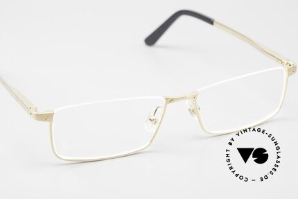 Cartier Santos De Cartier Luxus Lesebrille Gold Men, TOP-Qualität; Größe 54/17 145, made in France, Passend für Herren Cartier Santos De Cartier Luxus Lesebrille Gold Men, TOP-Qualität; Größe 54/17 145, made in France, Passend für Herren