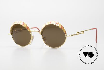 Casanova Arché 4 Limited Gold Plated Brille, zauberhafte Casanova Luxus-Sonnenbrille; Unisex, Passend für Herren und Damen