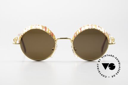 Casanova Arché 4 Limited Gold Plated Brille, venezianisches Design in Anlehnung an das 18. Jh., Passend für Herren und Damen
