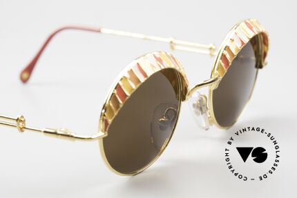 Casanova Arché 4 Limited Gold Plated Brille, Top-Qualität (24Kt GP vergoldet) & 100% UV Schutz, Passend für Herren und Damen