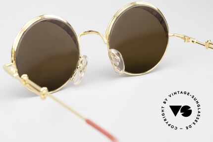 Casanova Arché 4 Limited Gold Plated Brille, ungetragene vintage Rarität; kostbares Sammlerstück, Passend für Herren und Damen