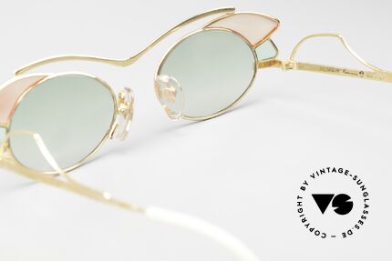 Casanova LC1 Murano Glas Sonnenbrille, KEINE Retrobrille, sondern ein einzigartiges ORIGINAL, Passend für Damen