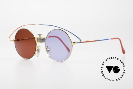 Casanova MTC 3 Verrückte Vintage Brille 90er, MTC steht für "Metalmeccanici" = "Metallarbeiter", Passend für Herren und Damen