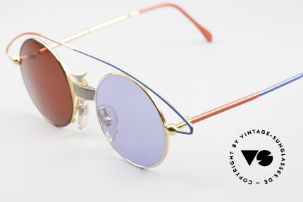 Casanova MTC 3 Verrückte Vintage Brille 90er, Design spricht für sich; angucken & wirken lassen!, Passend für Herren und Damen