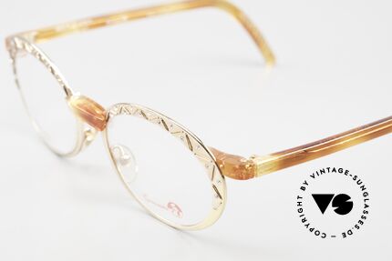 Casanova BZ2 Ovale Damenbrille Strass, Rarität & absolutes Sammler-Highlight (Museumsstück), Passend für Damen