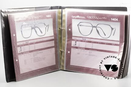 Optyl Catalog Viennaline Alter 80er Original Katalog, Porsche, Dunhill, P. Picasso, Viennalina, Saphira,, Passend für Herren und Damen