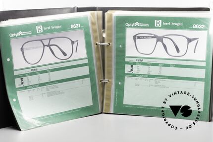 Optyl Catalog Terri Brogan Brillenkatalog & Brilleninfos, Porsche, Dunhill, P. Picasso, Viennalina, Saphira,, Passend für Herren und Damen