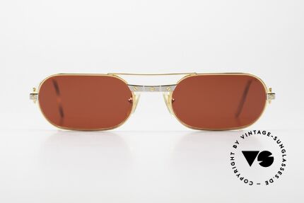 Cartier MUST Santos - M Luxus Sonnenbrille 3D-Rot, hier mit dem SANTOS Dekor in M Größe 55°20, 130, Passend für Herren und Damen Cartier MUST Santos - M Luxus Sonnenbrille 3D-Rot, hier mit dem SANTOS Dekor in M Größe 55°20, 130, Passend für Herren und Damen