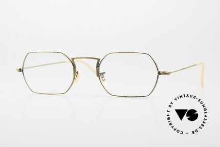 Oliver Peoples Pane Eckige Vintage Brille 90er, Oliver Peoples Brille, Mod. 'PANE' aus den 1990ern, Passend für Herren und Damen