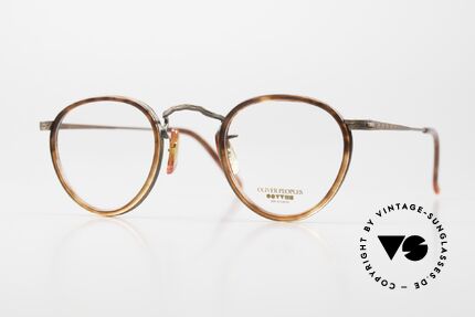 Oliver Peoples MP2 Kleine Designer Brille Rund Details