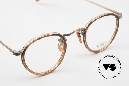 Oliver Peoples MP2 Kleine Designer Brille Rund, ungetragenes O. Peoples Einzelstück (made in Japan), Passend für Herren und Damen