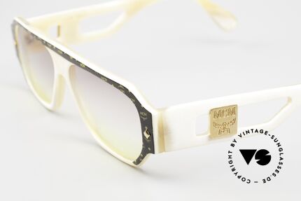 MCM München A2 Büffelhorn Brille 80er Vintage, Unikat, denn jede Horn-Maserung ist einzigartig, Passend für Herren und Damen