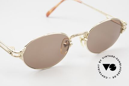 Jean Paul Gaultier 55-4173 Ovale Vintage Sonnenbrille, unbenutzt (wie alle unsere vintage Designer-Modelle), Passend für Herren und Damen