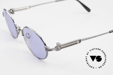 Jean Paul Gaultier 55-5104 Ovale Designer Sonnenbrille, interessante Designdetails; Top-Qualität: typisch JPG, Passend für Herren und Damen
