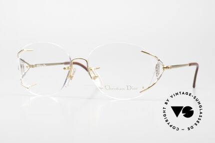 Christian Dior 2591 Randlose Brille von 1989 Details