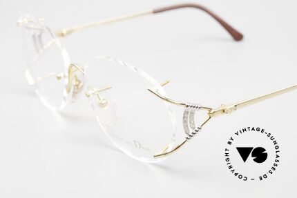 Christian Dior 2591 Randlose Brille von 1989, ungetragenes Dior ORIGINAL im tadellosen Zustand, Passend für Damen