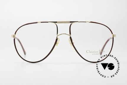 Christian Dior 2248 L 80er Dior Monsieur Serie, edle Designer-Fassung von 1984; authentisch vintage!, Passend für Herren