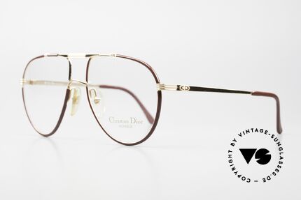 Christian Dior 2248 L 80er Dior Monsieur Serie, klassische Pilotenform in L-Gr. 58-17 (140mm breit), Passend für Herren