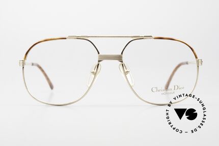 Christian Dior 2487 Vergoldete Monsieur Serie 80er, Luxus Dior Designer-Fassung von 1989; echt vintage!, Passend für Herren