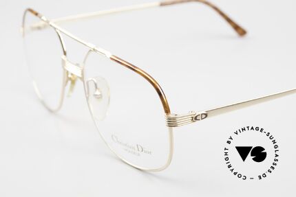 Christian Dior 2487 Vergoldete Monsieur Serie 80er, 22kt hartvergoldet, monumental (muss Man(n) fühlen), Passend für Herren