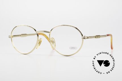 Gerald Genta New Classic 02 24kt Vergoldete Unisexbrille Details