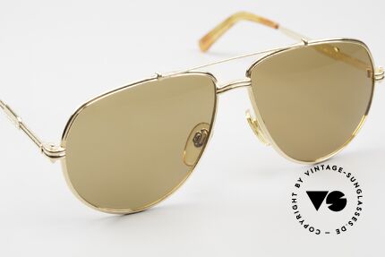 Gerald Genta New Classic 08 Mineralgläser Gold-Plated, ungetragenes Einzelstück mit Seriennummer, Gr. 60/14, Passend für Herren