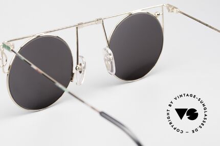 Casanova MTC 8 Kunst Sonnenbrille 90er, Notenschlüssel & StrassSteinchen als Deko-Elemente, Passend für Herren und Damen