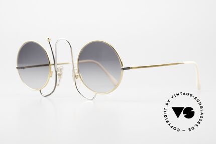 Casanova CMR 1 Kunst Strass Sonnenbrille, legendäres Modell mit der 'Strass-Antenne', Passend für Damen
