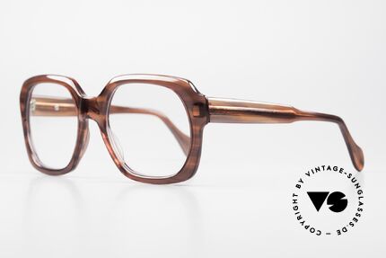 Metzler 2063 Old School 70er Brille XL, in XL Größe (145mm breit) - mit neuen DEMOgläsern!, Passend für Herren