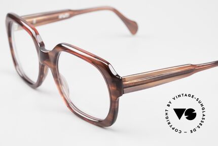 Metzler 2063 Old School 70er Brille XL, ungetragen (wie alle unsere Old School Metzler Brillen), Passend für Herren