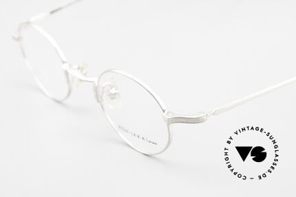Koh Sakai KS9700 Runde Brille Titanium 90er, aus dem gleichen Werk wie Oliver Peoples und Eyevan, Passend für Herren und Damen