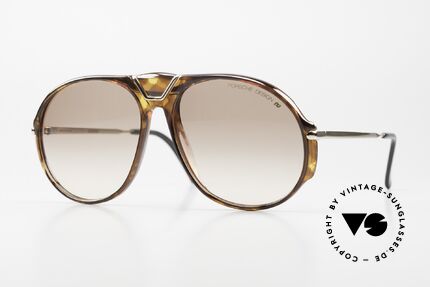 Porsche 5659 Zwei Verschiedene Scheiben, alte, klassische PORSCHE Carrera Design Sonnenbrille, Passend für Herren und Damen