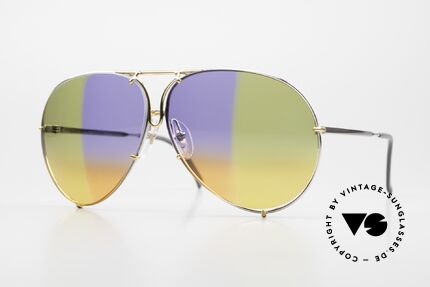 Porsche 5621 Vintage Unikat 4Fach Verlauf, PORSCHE Design by CARRERA Sonnenbrille von 1980, Passend für Herren und Damen