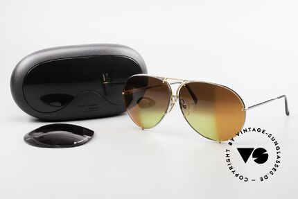Porsche 5621 Vintage Unikat 3Fach Verlauf, ungetragenes Sammlerstück mit orig. Etui von Porsche, Passend für Herren und Damen