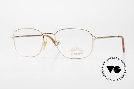 Gerald Genta Success 01 Vintage Brille Gold-Plated Details