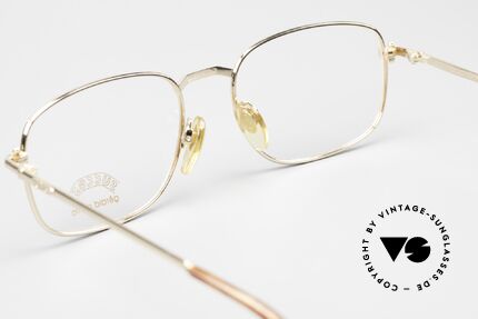 Gerald Genta Success 01 Vintage Brille Gold-Plated, außergewöhnliche Spitzen-Qualität; wirklich besonders!, Passend für Herren